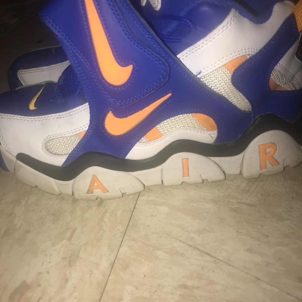 nike air barrage blue